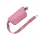 GUCCI Handbag, PVC, Pink, GG Imprimé, Waist Bag, Body Bag, GG Logo