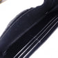 YVES SAINT LAURENT Bicolor Surpis Long Wallet, Leather, Black
