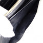 YVES SAINT LAURENT Bicolor Surpis Long Wallet, Leather, Black