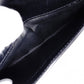 YVES SAINT LAURENT Bicolor Surpis Long Wallet, Leather, Black