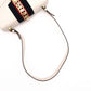 GUCCI Sylvie Shoulder Bag, Leather, White, Single Strap, Gold Hardware, Crossbody