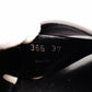 PRADA Sports Black Cross Strap Sandal Size 37 Black Leather Black Women's R801458