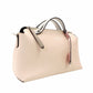 FENDI By the Way Handbag Pink Beige × Blue Leather 2-Way Shoulder R801548