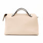 FENDI By the Way Handbag Pink Beige × Blue Leather 2-Way Shoulder R801548