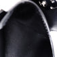 LOEWE Vertical Wallet Anagram Tri-fold Wallet Leather Black with Silver Hardware
