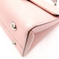 Louis Vuitton Grenelle PM Epi Handbag, Leather, Pink, 2-Way Crossbody, LV Logo