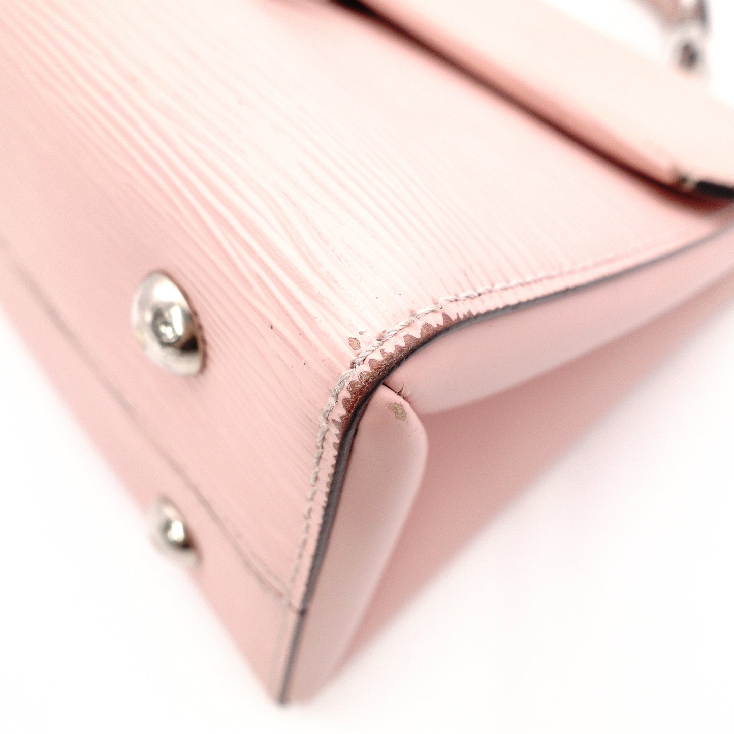 Louis Vuitton Grenelle PM Epi Handbag, Leather, Pink, 2-Way Crossbody, LV Logo