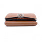 LOEWE Vertical Wallet Anagram Tri-fold Wallet Leather Brown