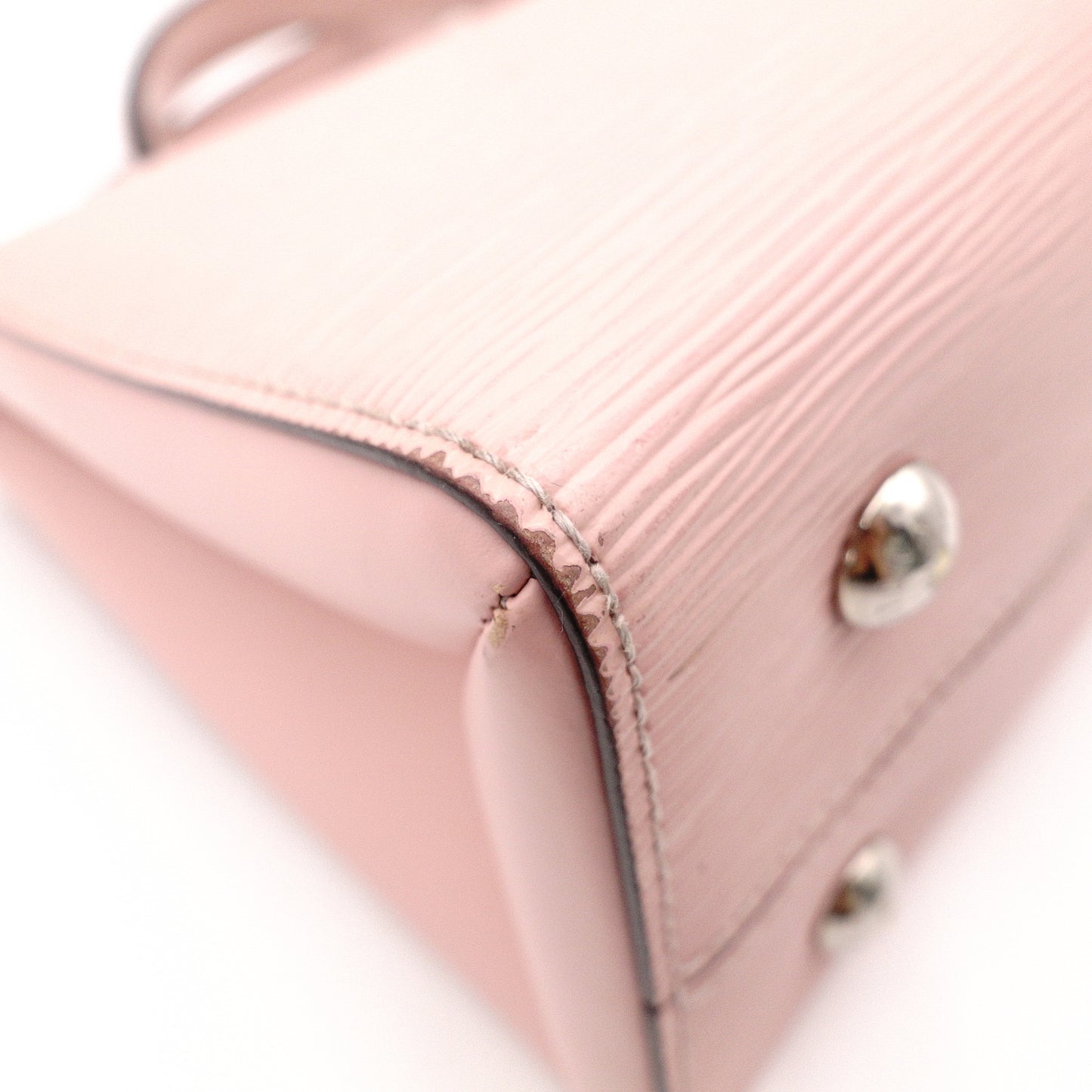 Louis Vuitton Grenelle PM Epi Handbag, Leather, Pink, 2-Way Crossbody, LV Logo