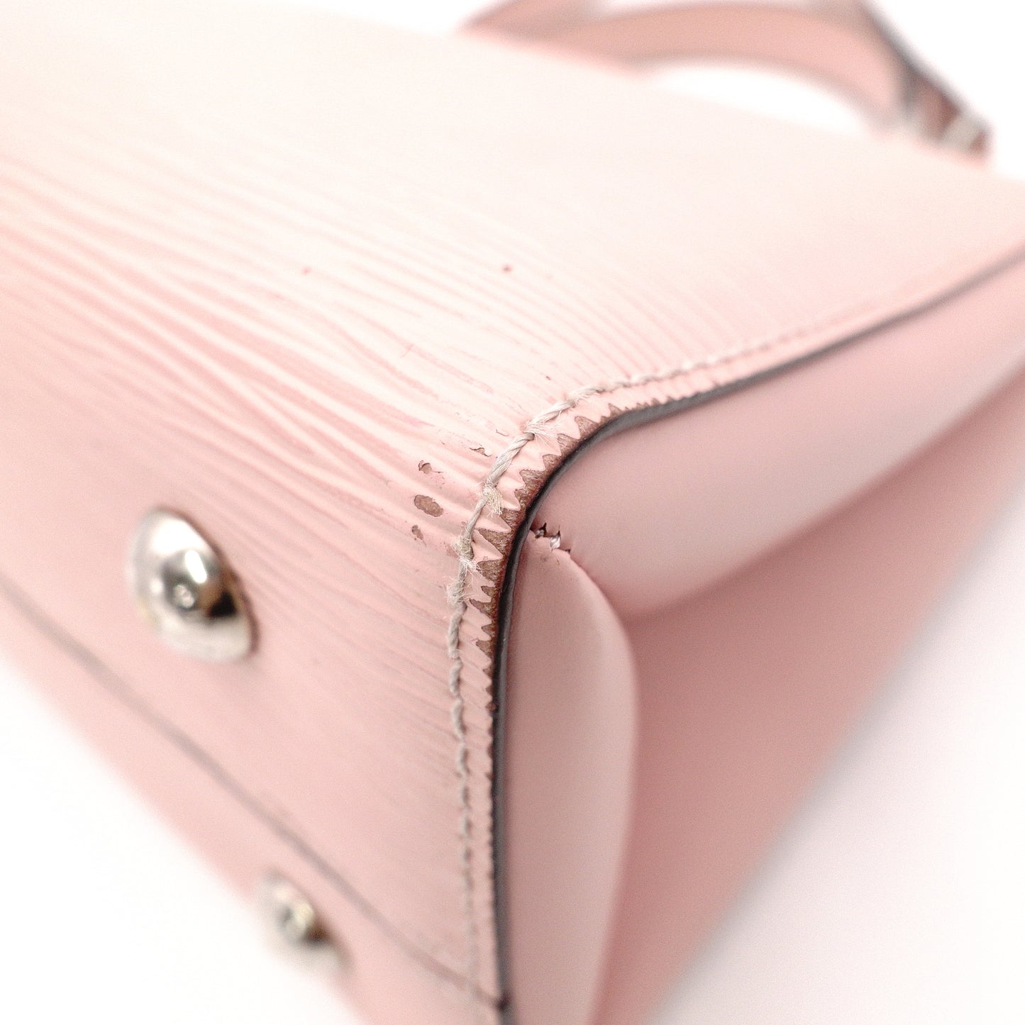 Louis Vuitton Grenelle PM Epi Handbag, Leather, Pink, 2-Way Crossbody, LV Logo