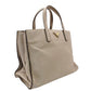 PRADA Argila Saffiano Leather Handbag Gray Leather 2-Way Shoulder R801614