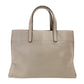 PRADA Argila Saffiano Leather Handbag Gray Leather 2-Way Shoulder R801614