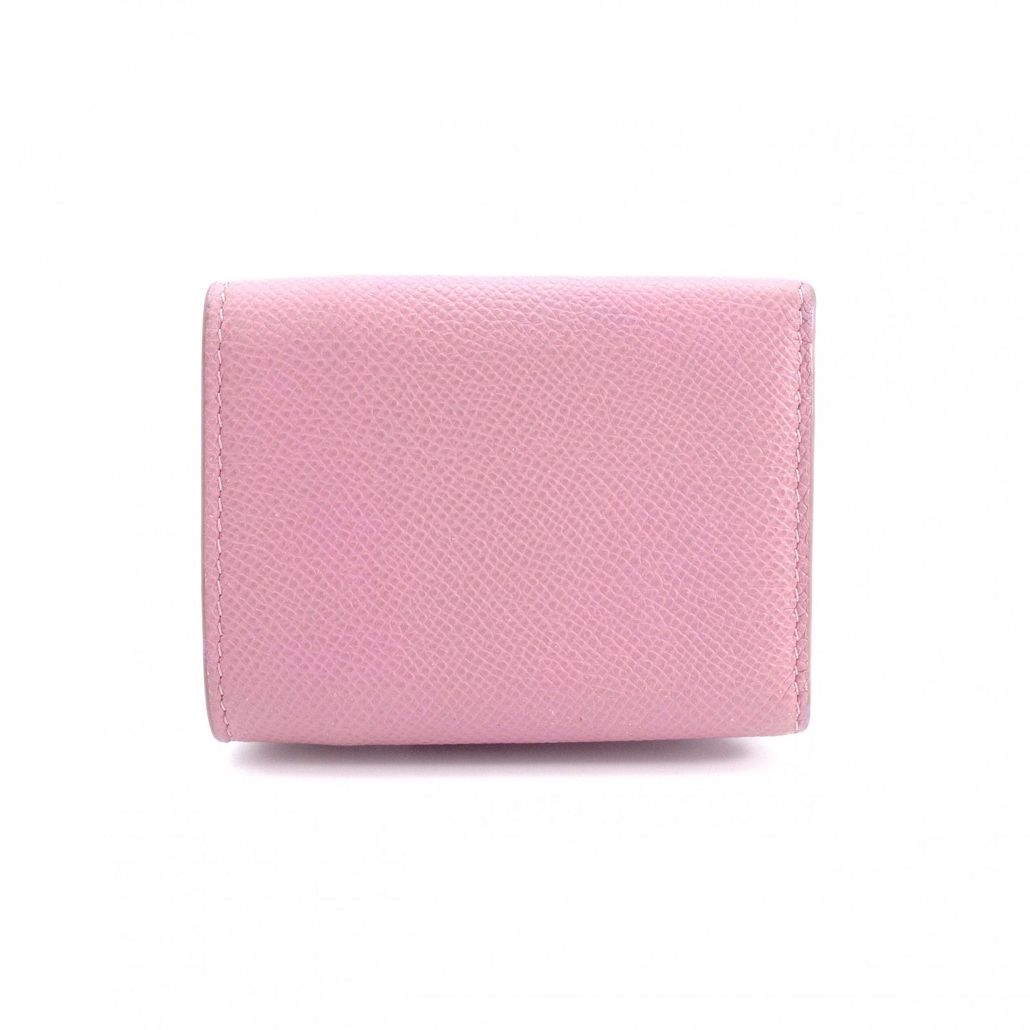 Christian Dior 30 Montaigne Bifold Wallet, Leather, Pink, CD Logo, Gold Hardware
