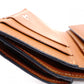 LOEWE Vertical Wallet Anagram Tri-fold Wallet Leather Brown