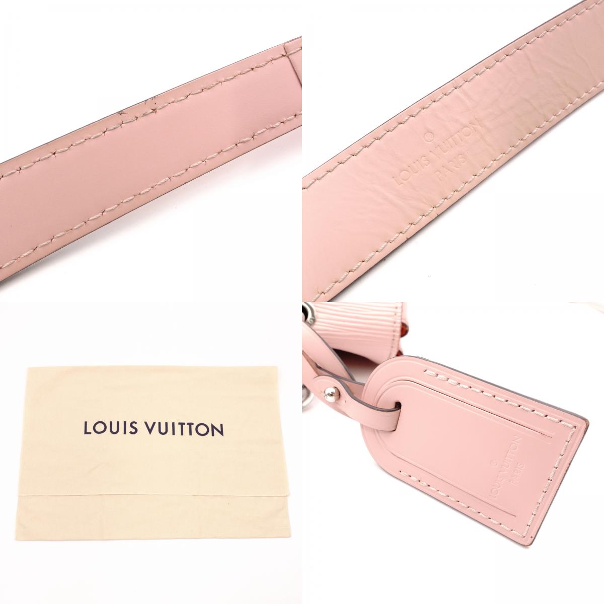 Louis Vuitton Grenelle PM Epi Handbag, Leather, Pink, 2-Way Crossbody, LV Logo