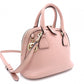 GUCCI Interlocking Shoulder Bag, Leather, Pink, 2-Way