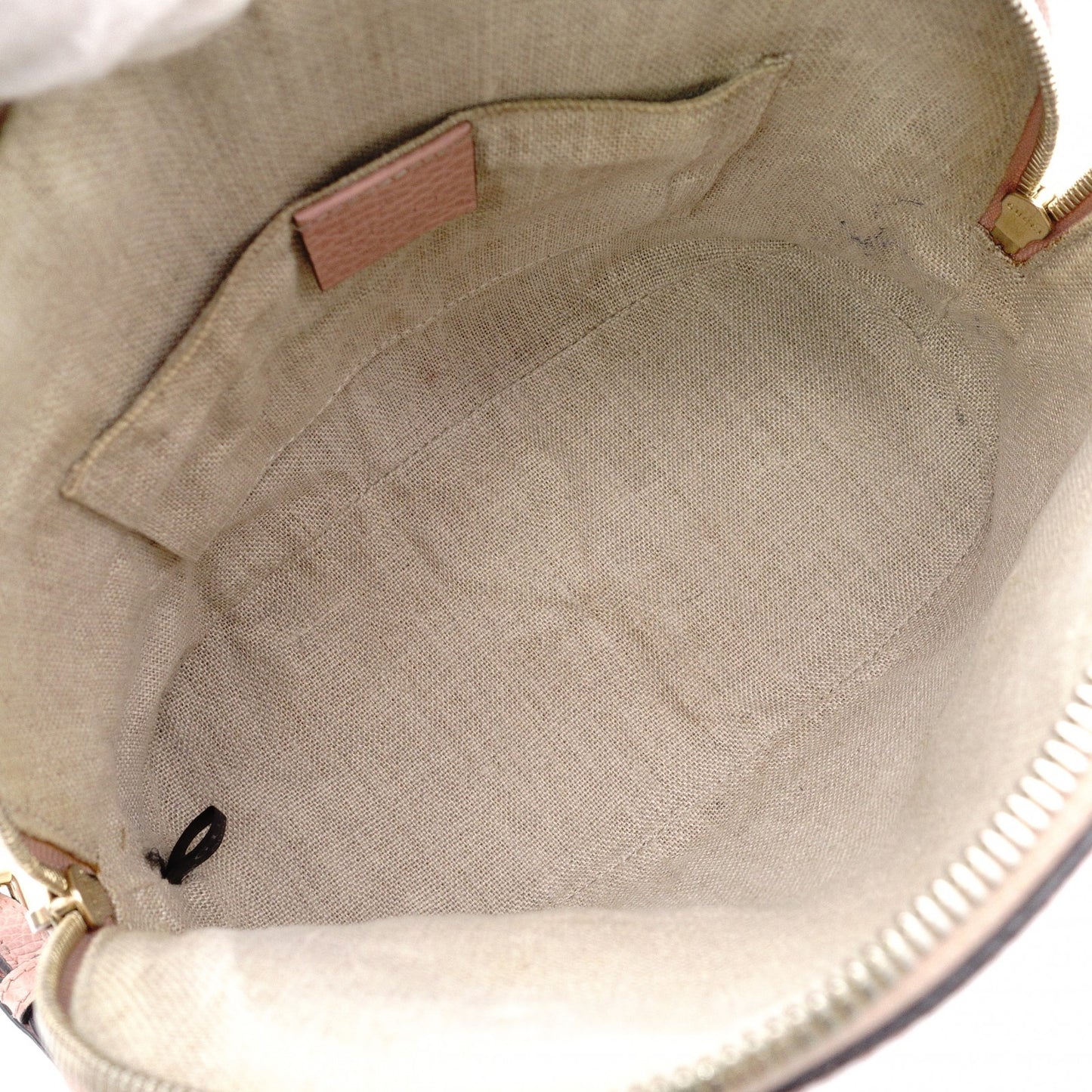 GUCCI Interlocking Shoulder Bag, Leather, Pink, 2-Way