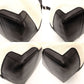 Balenciaga Navy Bucket Shoulder Bag Canvas Beige × Black Crossbody Leather 7-12-477