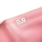 CHANEL Caviar Skin Matelassé Long Wallet, Leather, Pink, CC Logo, Gold Hardware, Foldable Wallet
