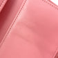CHANEL Caviar Skin Matelassé Long Wallet, Leather, Pink, CC Logo, Gold Hardware, Foldable Wallet