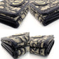 DIOR Trotter Tri-Fold Wallet Canvas Navy Mini Wallet Leather 7-9-423