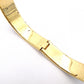 HERMES Click-Clack Bangle, Metal, Gold and Black