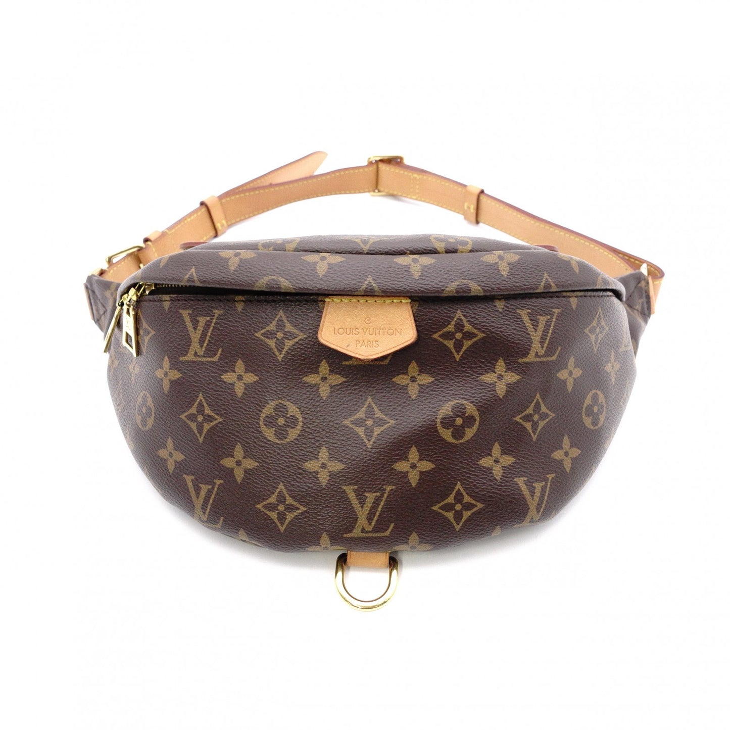 LOUIS VUITTON Bumbag, Monogram Canvas, Body Bag / PVC / Leather, Brown
