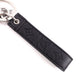LOUIS VUITTON Monogram Shadow Keychain Dragonne Charm, Leather, Black, Key Charm