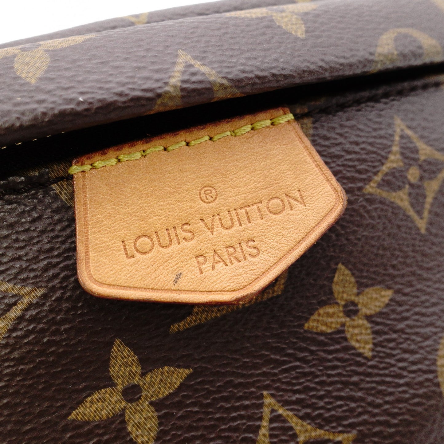 LOUIS VUITTON Bumbag, Monogram Canvas, Body Bag / PVC / Leather, Brown