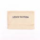 LOUIS VUITTON Monogram Shadow Keychain Dragonne Charm, Leather, Black, Key Charm