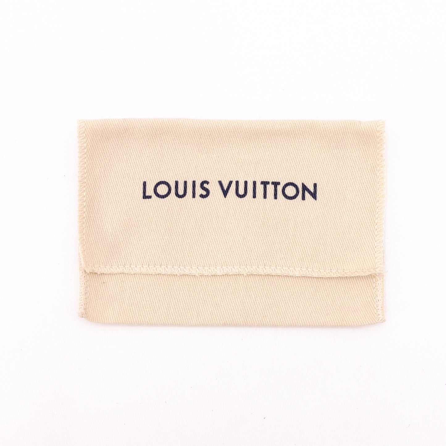 LOUIS VUITTON Monogram Shadow Keychain Dragonne Charm, Leather, Black, Key Charm
