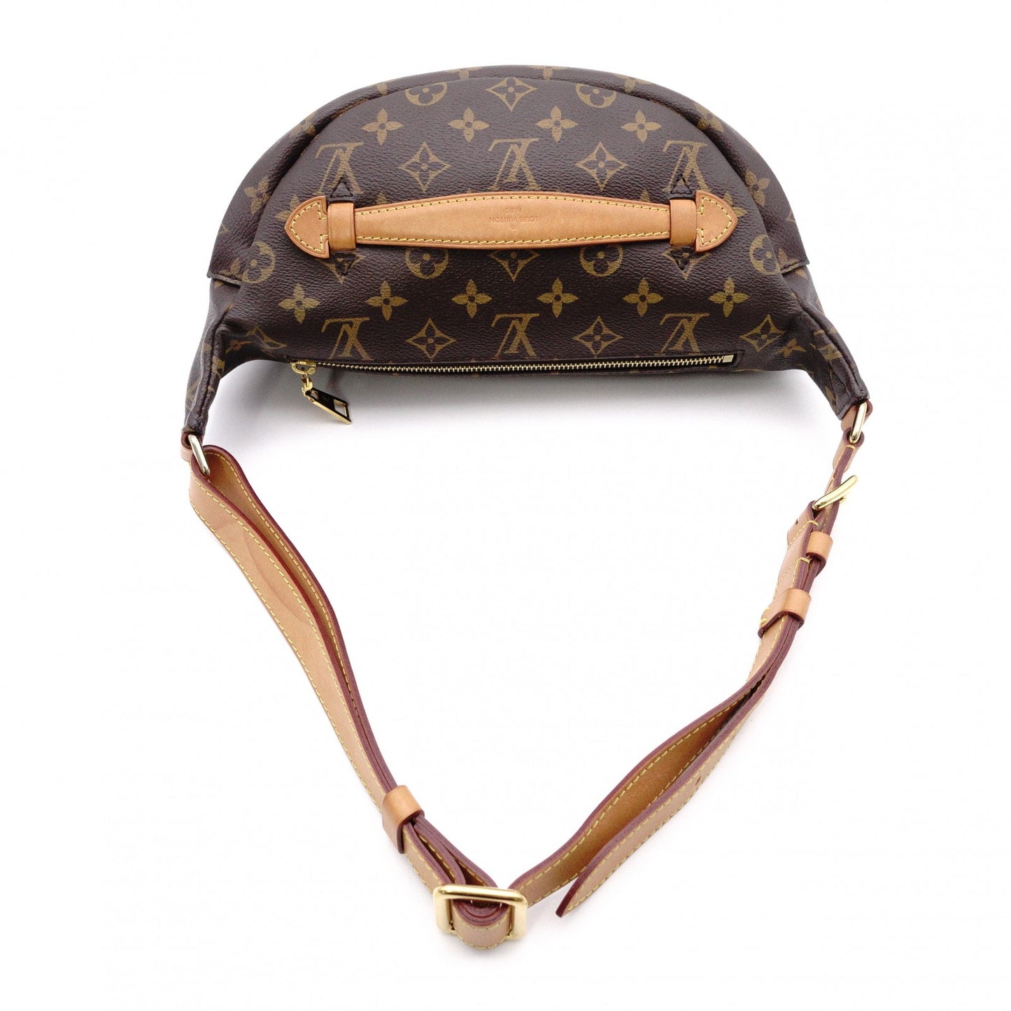 LOUIS VUITTON Bumbag, Monogram Canvas, Body Bag / PVC / Leather, Brown