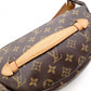 LOUIS VUITTON Bumbag, Monogram Canvas, Body Bag / PVC / Leather, Brown