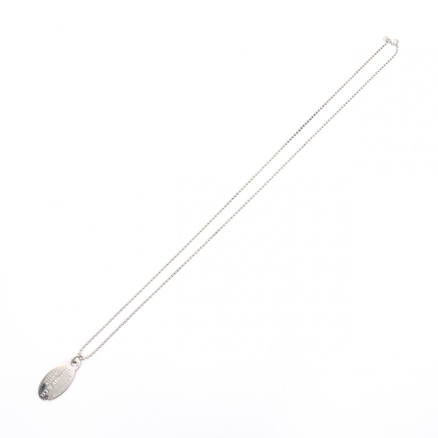 TIFFANY&Co. Return to Tiffany Long Necklace, 925 Sterling Silver
