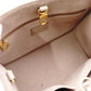 LOUIS VUITTON On the Go PM OTG Monogram Implant Handbag, Leather, Beige, 2-Way