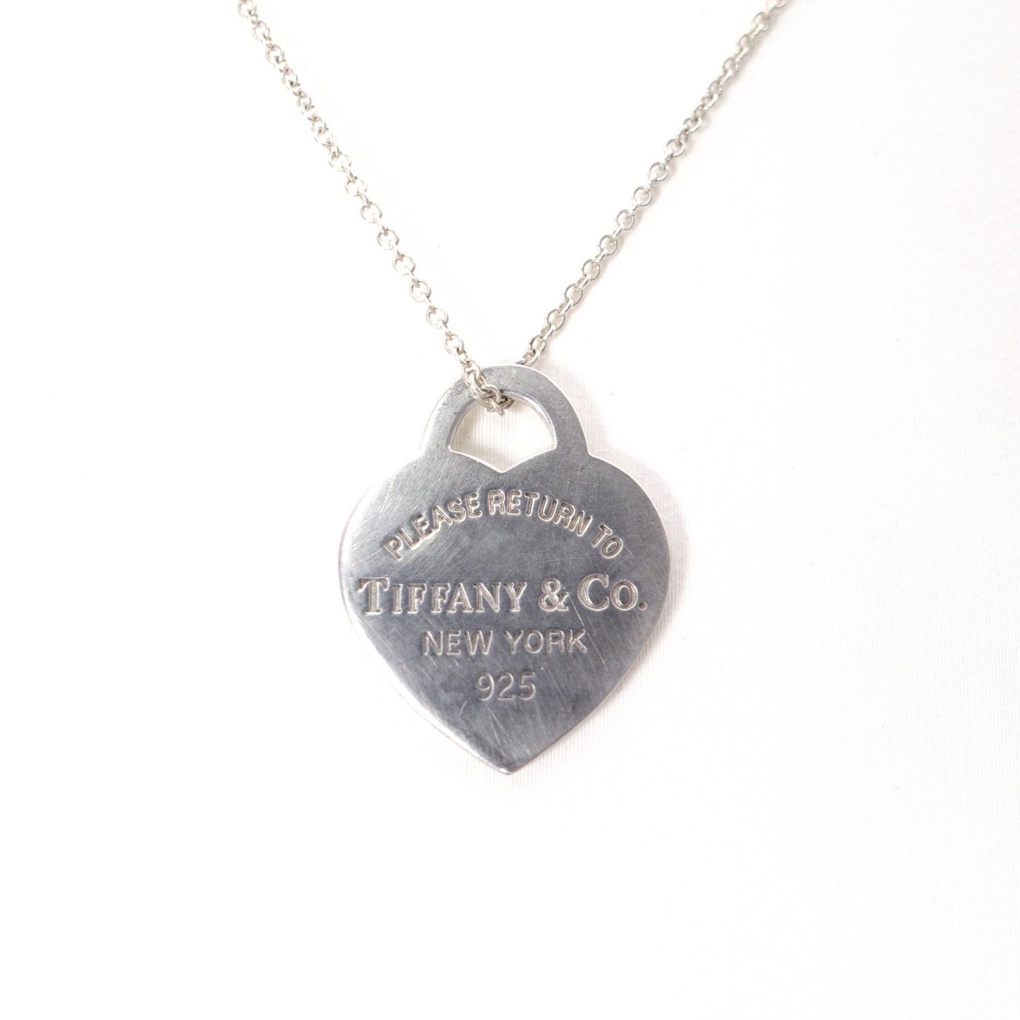 TIFFANY&Co. Return to Tiffany Necklace, 925 Sterling Silver