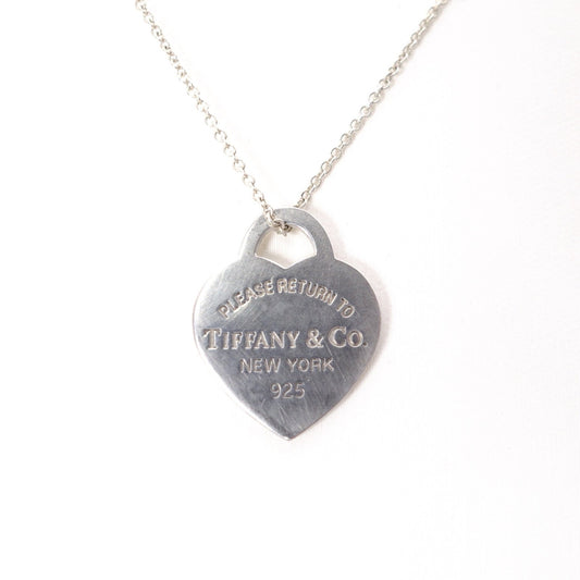 TIFFANY&Co. Return to Tiffany Necklace, 925 Sterling Silver