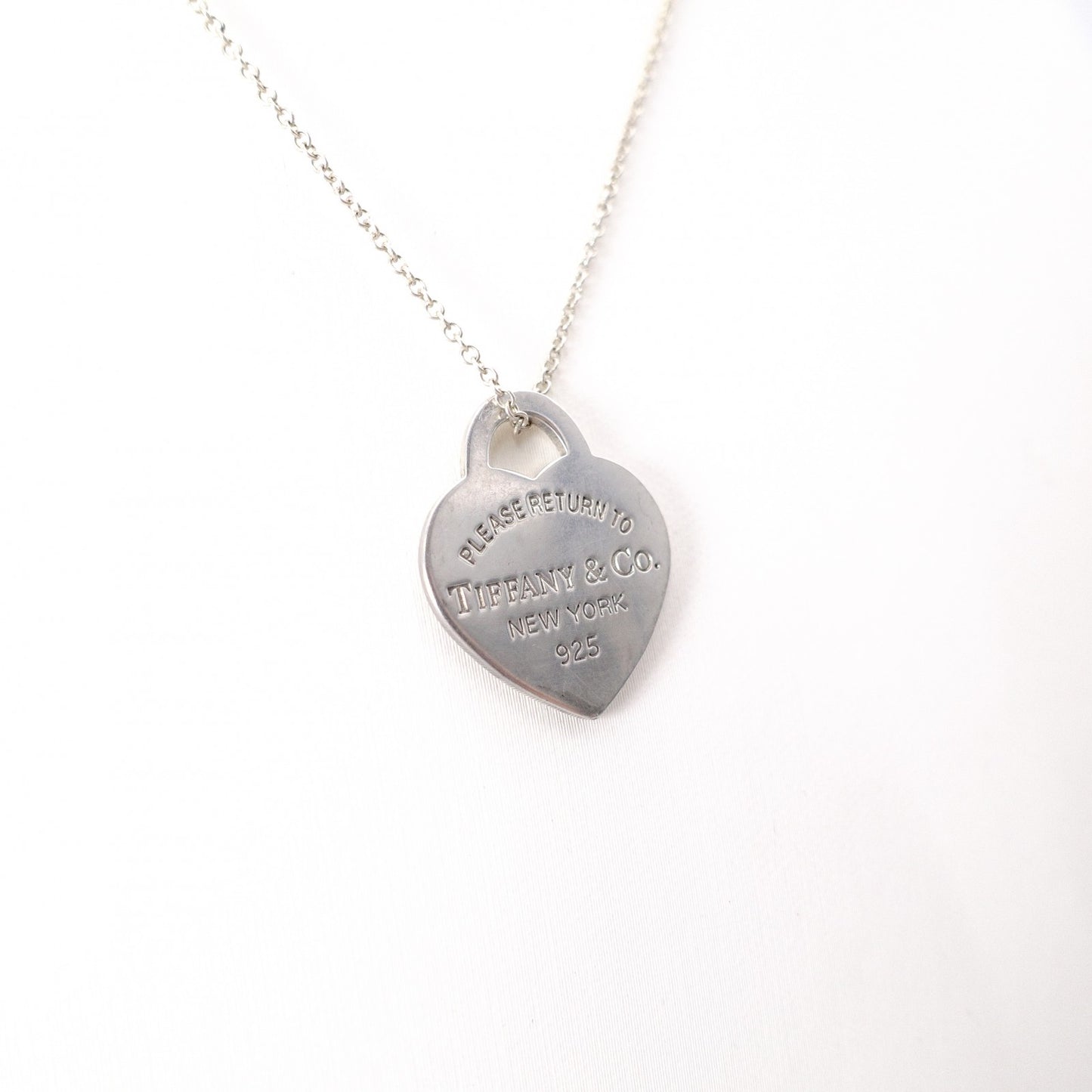 TIFFANY&Co. Return to Tiffany Necklace, 925 Sterling Silver