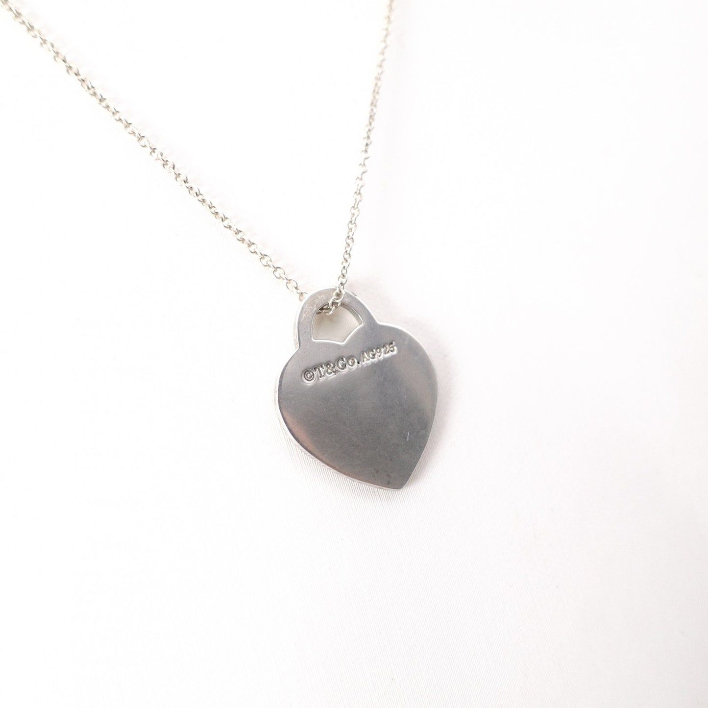 TIFFANY&Co. Return to Tiffany Necklace, 925 Sterling Silver
