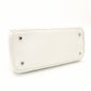 Christian Dior Handbag Lady Dior White Leather White 2-Way Silver Hardware R801492