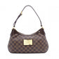 LOUIS VUITTON Thames PM Damier Shoulder Bag / PVC / Leather / Brown / Single-strap