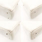 Christian Dior Handbag Lady Dior White Leather White 2-Way Silver Hardware R801492