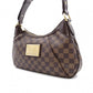 LOUIS VUITTON Thames PM Damier Shoulder Bag / PVC / Leather / Brown / Single-strap