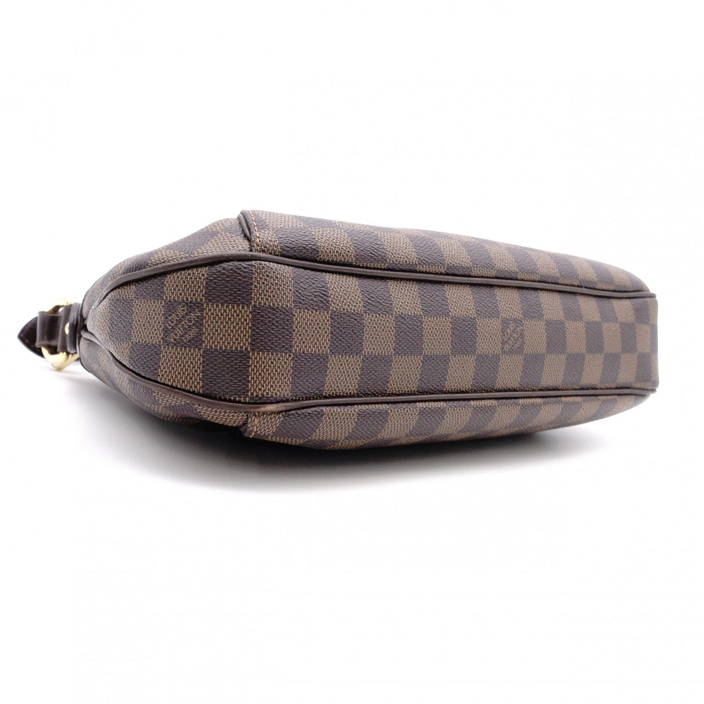 LOUIS VUITTON Thames PM Damier Shoulder Bag / PVC / Leather / Brown / Single-strap