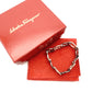 Salvatore Ferragamo Gancini Bracelet Silver Bangle 7-12-717