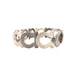 Salvatore Ferragamo Gancini Bracelet Silver Bangle 7-12-717