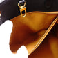 LOUIS VUITTON On the Go MM OTG Monogram Implant Handbag, Leather, Black, 2-Way