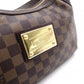 LOUIS VUITTON Thames PM Damier Shoulder Bag / PVC / Leather / Brown / Single-strap