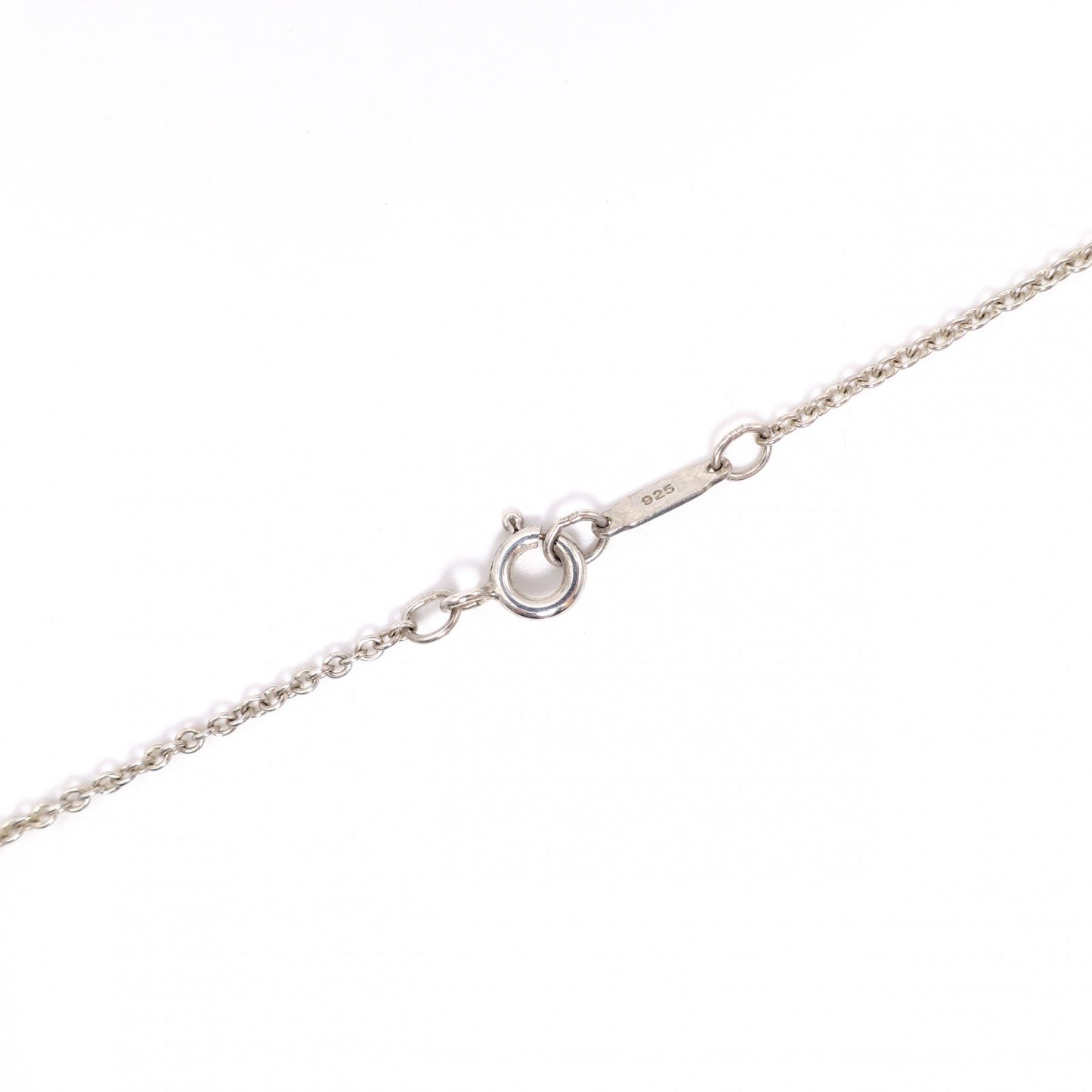 TIFFANY&Co. Tiffany Heart Tag Return to Tiffany Necklace, 925 Sterling Silver, 7.1g