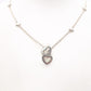 TIFFANY&Co. Tiffany Lariat Heart Link Necklace, 925 Sterling Silver